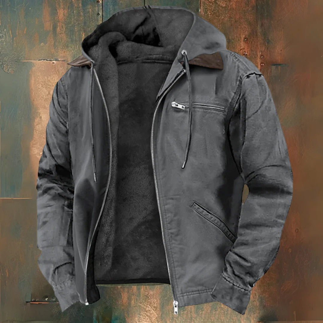 Gaspard™ | Stilig hoodie med dragkedja