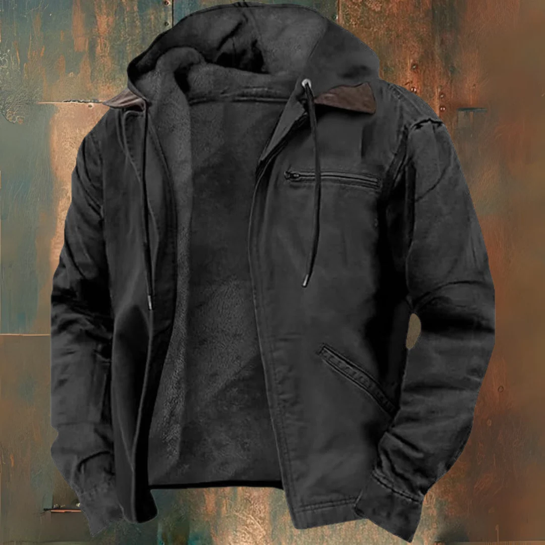 Gaspard™ | Stilig hoodie med dragkedja