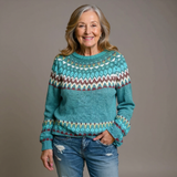 Gloria | Vintage Isländsk Pullover
