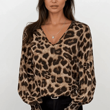 Gry | Leopard Skjorta