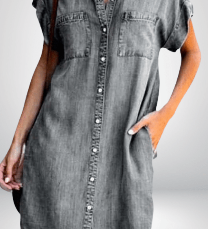 Inger | Denim Klänning