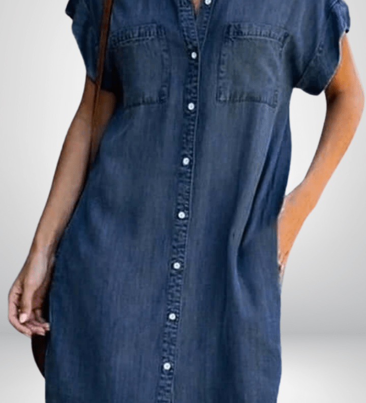 Inger | Denim Klänning