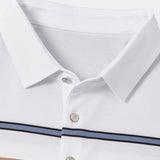 Kasper™ | Solnedgång Randig Polo