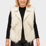 Katrine | Elegant läderväst