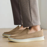 Klassiska Suede Business Loafers