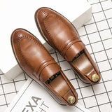 Läder Dress Loafers