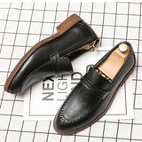 Läder Dress Loafers