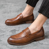 Läder Dress Loafers
