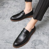 Läder Dress Loafers