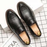 Läder Dress Loafers