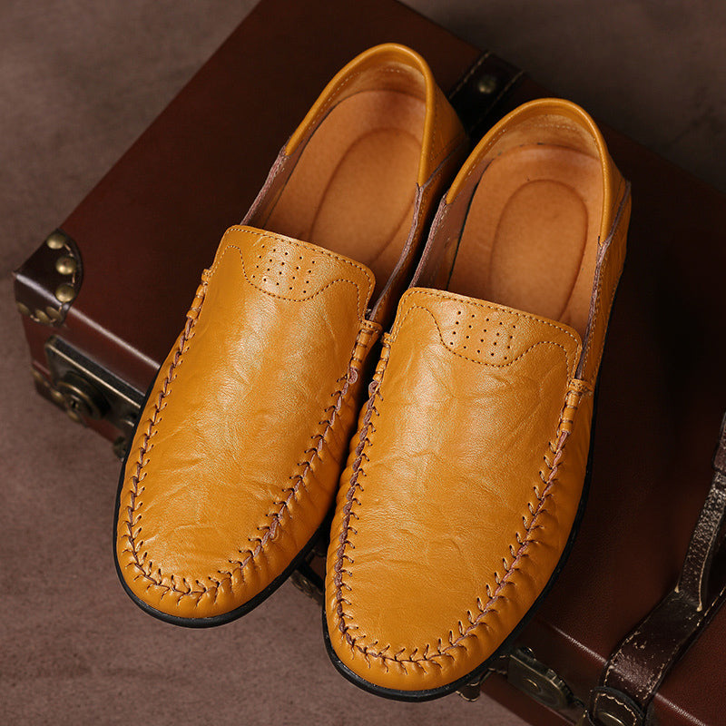 Las Vegas Läder Loafers