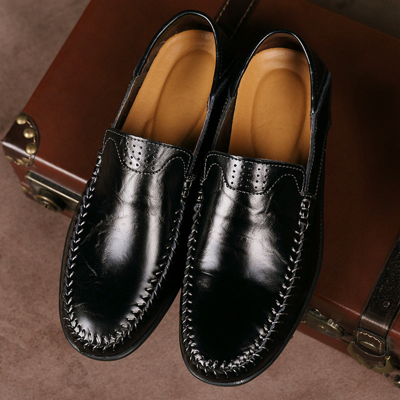 Las Vegas Läder Loafers