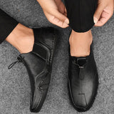 Laurits™ | Läder Slip-Ons
