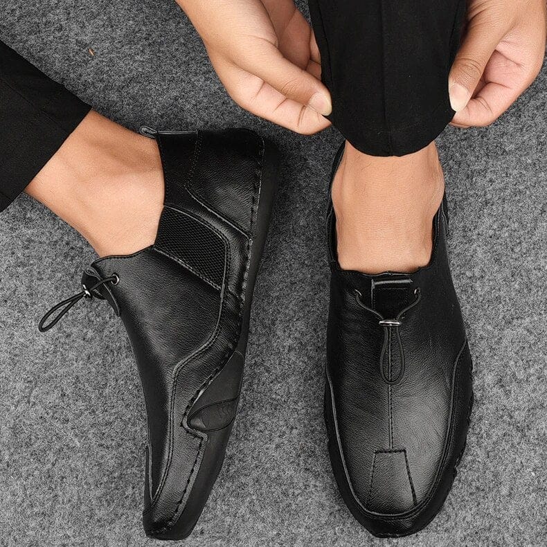 Laurits™ | Läder Slip-Ons