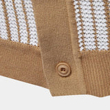 Laurits™ | Randig Stickad Polotröja
