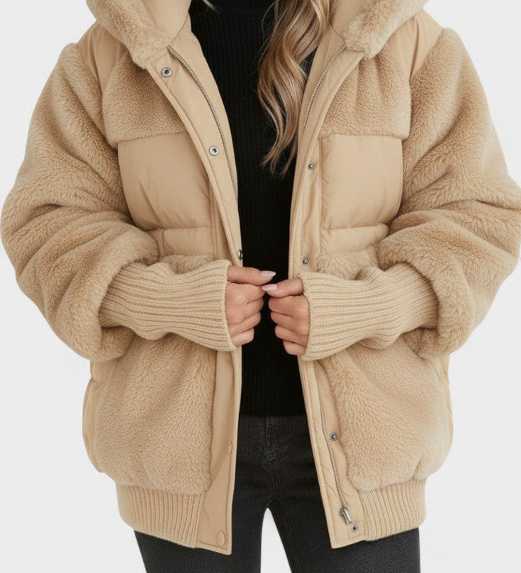 Lena™ | Luksuriös dunjacka med huva