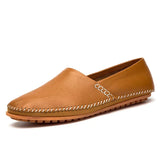 Lätta Läder Loafers