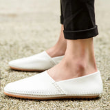 Lätta Läder Loafers