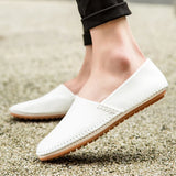 Lätta Läder Loafers