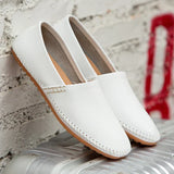 Lätta Läder Loafers
