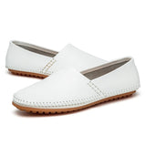 Lätta Läder Loafers