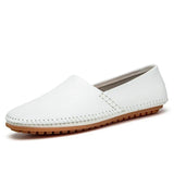 Lätta Läder Loafers