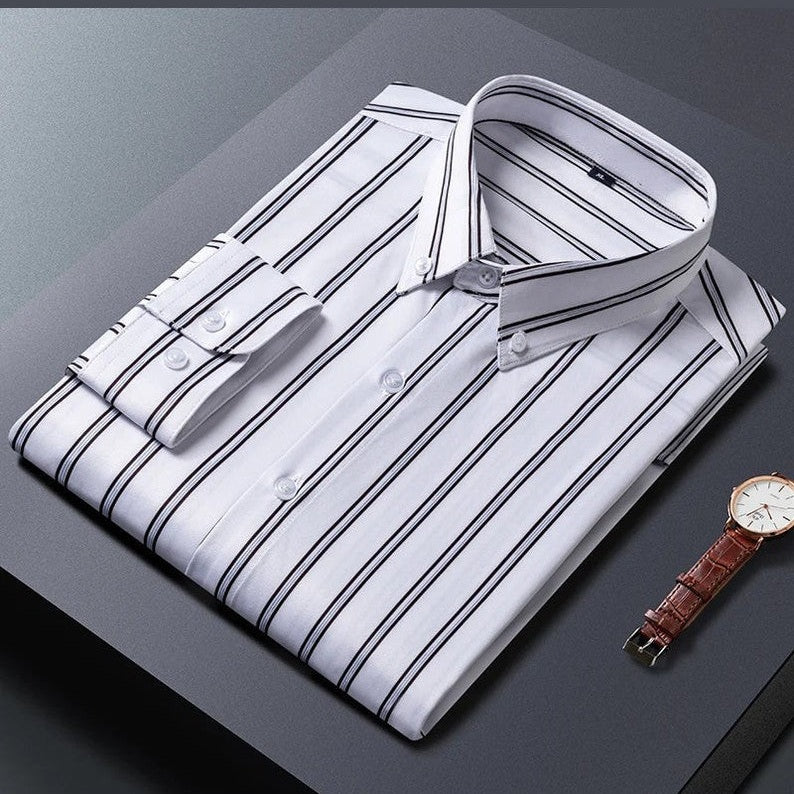 Levi™ | Elegant Randig Skjorta