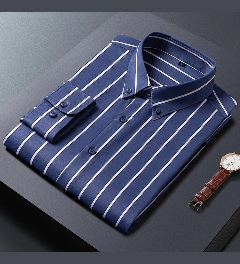 Levi™ | Elegant Randig Skjorta