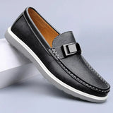 Luxe Läder Loafers