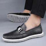 Luxe Läder Loafers