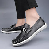Luxe Läder Loafers