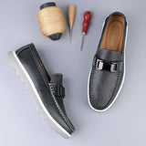Luxe Läder Loafers