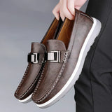 Luxe Läder Loafers