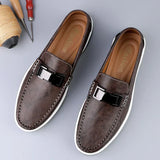 Luxe Läder Loafers