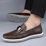 Luxe Läder Loafers