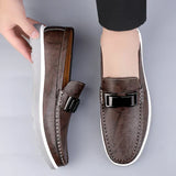 Luxe Läder Loafers