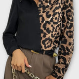 Luna | Leopard skjorta