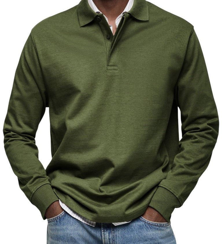 MOHR® | Lyxig långärmad polo