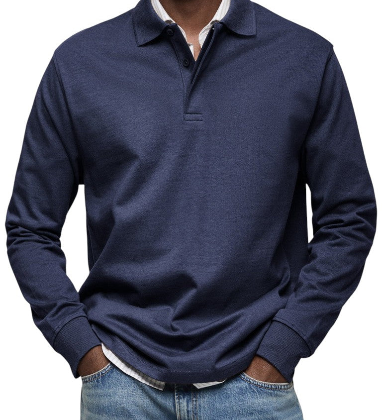 MOHR® | Lyxig långärmad polo