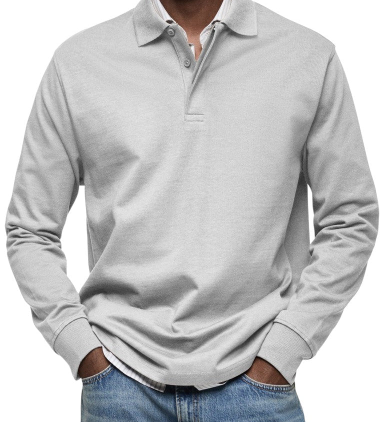 MOHR® | Lyxig långärmad polo