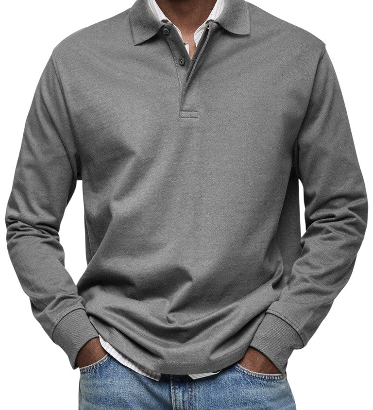 MOHR® | Lyxig långärmad polo