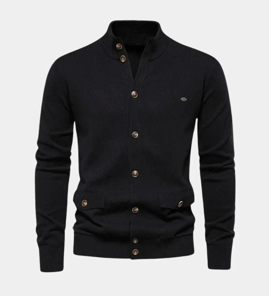 Mads™ | Stickad Bomulls-tröja