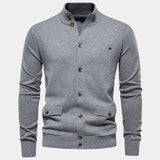 Mads™ | Stickad Bomulls-tröja