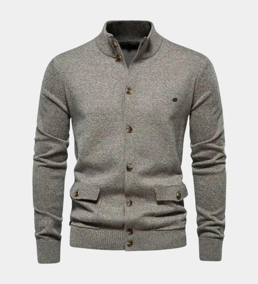 Mads™ | Stickad Bomulls-tröja