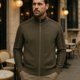 Magnus™ | Cashmere Tröja med Dragkedja