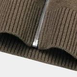 Magnus™ | Cashmere Tröja med Dragkedja