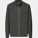 Magnus™ | Cashmere Tröja med Dragkedja