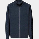 Magnus™ | Cashmere Tröja med Dragkedja