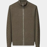 Magnus™ | Cashmere Tröja med Dragkedja