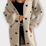 Majken | Hjärta cardigan